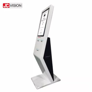 کیوسک مدیریت صف 19 اینچی 21.5 اینچی، کیوسک صفحه لمسی LCD خازنی