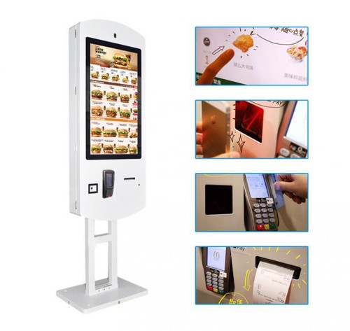 کیوسک لمسی سفارش گیر و پرداخت 32 اینچ ویندوز 10